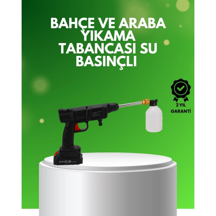 Mey İthalat® Orijinal 48V Şarjlı Basınçlı Temizlik Tabancası 2025 A Kalite Seri