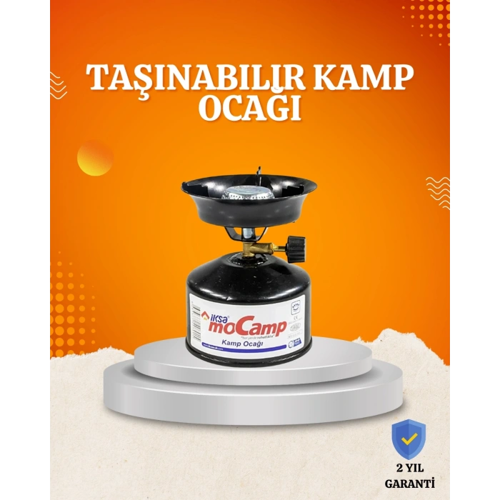 Mey İthalat® Outdoor Kamp Ocağı Seti Çakmak Gazlı Taşınabilir