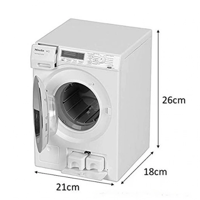 Mey İthalat® Oyuncak Sesli Işıklı Çamaşır Makinesi