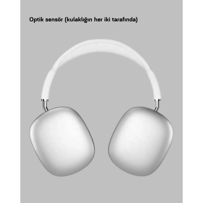 Mey İthalat® P9 Pro Plus Bluetooth Kulak Üstü Kulaklık –Gürültü Engelleme ve 5 Saat Dinleme Süresi