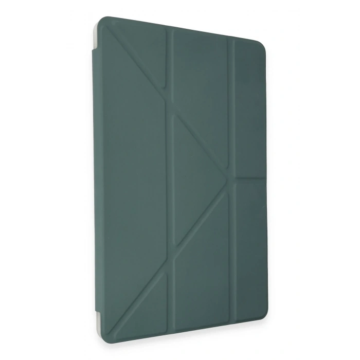 Mey İthalat®   Pad 6 Kılıf Kalemlikli Mars Tablet Kılıfı - Koyu Yeşil