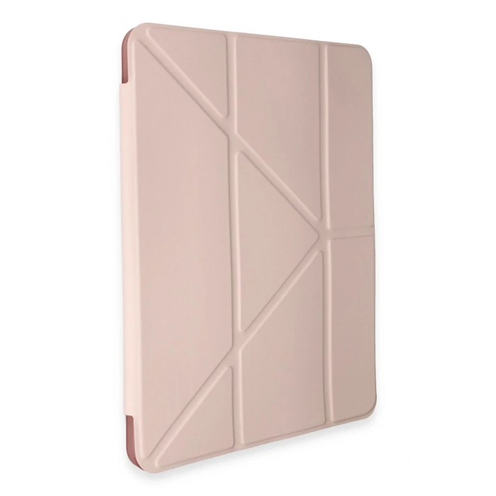 Mey İthalat®   Pad 6 Kılıf Kalemlikli Mars Tablet Kılıfı - Rose Gold