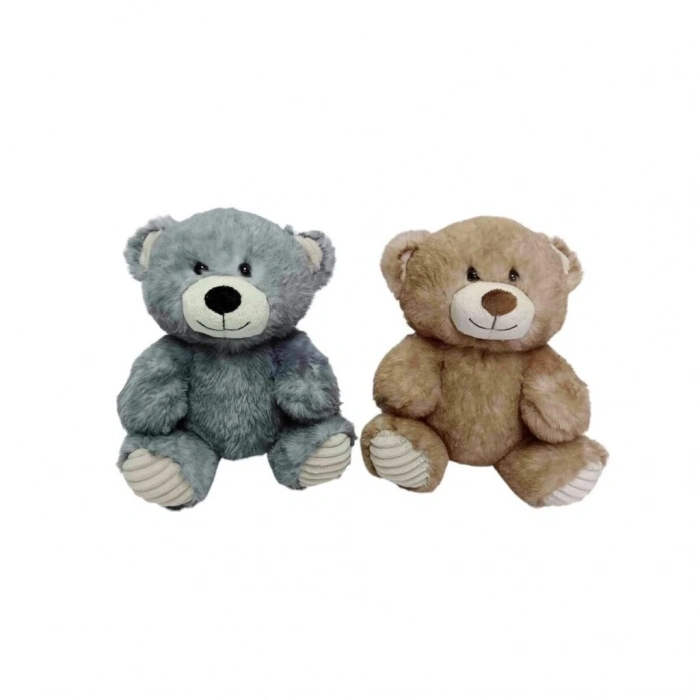 Mey İthalat® PB31593-1-23 Peluş Oturan Ayı 23 cm ADET FİYATI