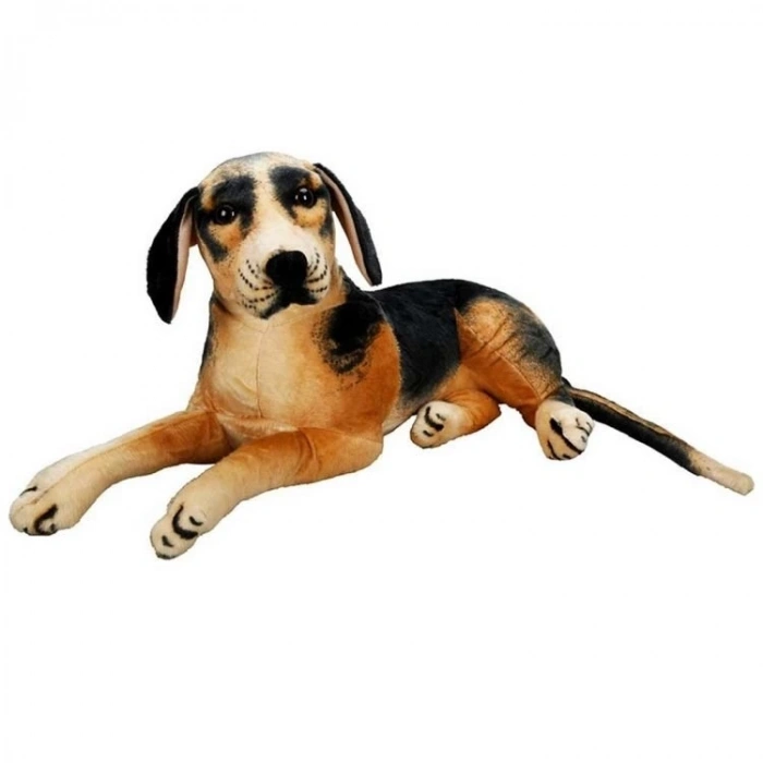 Mey İthalat®  Peluş Yatan Köpek Beagle