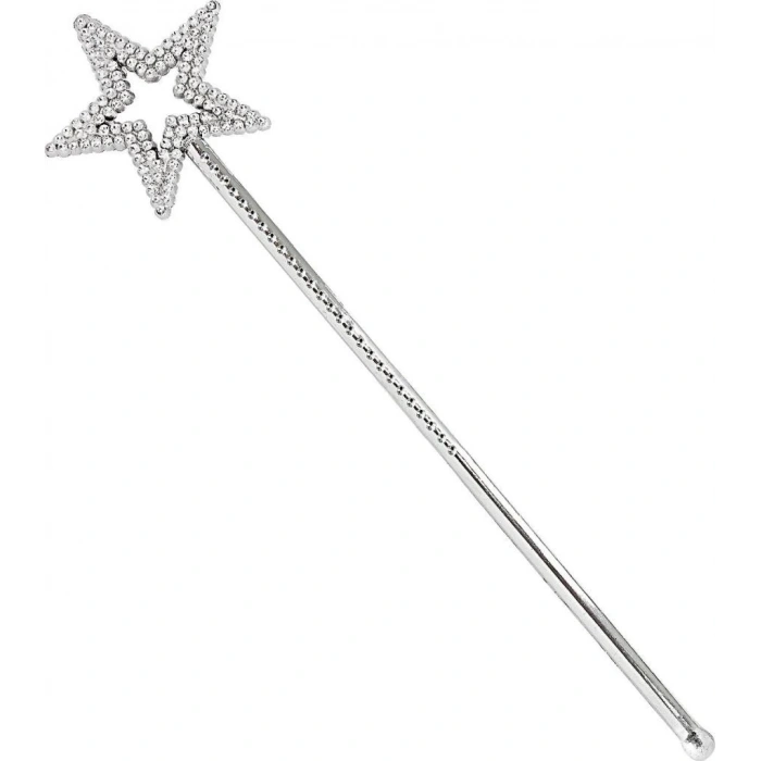 Mey İthalat® Peri Asası - Yıldız Peri Sopası - Yıldız Peri Değneği - Yıldız Asa 34 cm