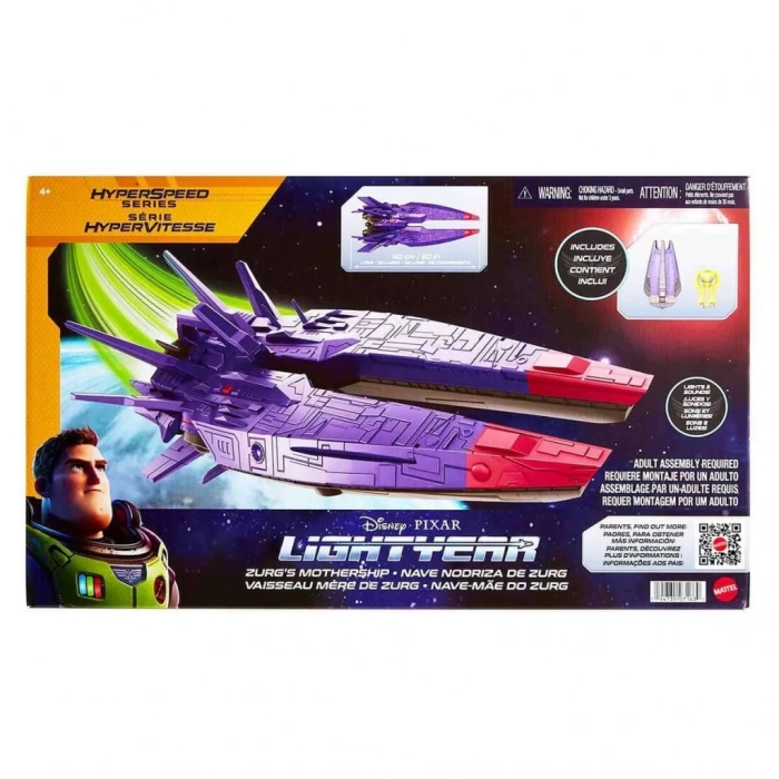 Mey İthalat®  Pixar Lightyear Zurg XL Ana Savaş Uçağı HHM23