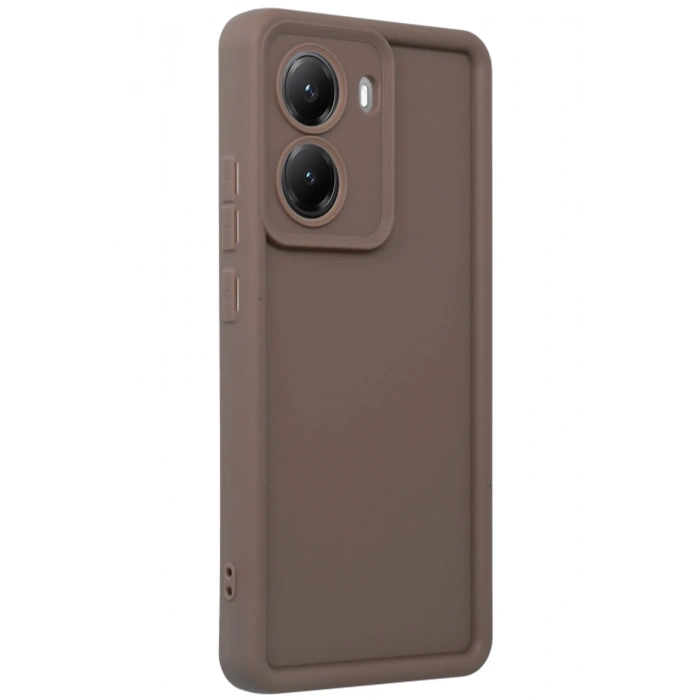 Mey İthalat®   Poco X7 Pro Viera Silikon - Kahverengi