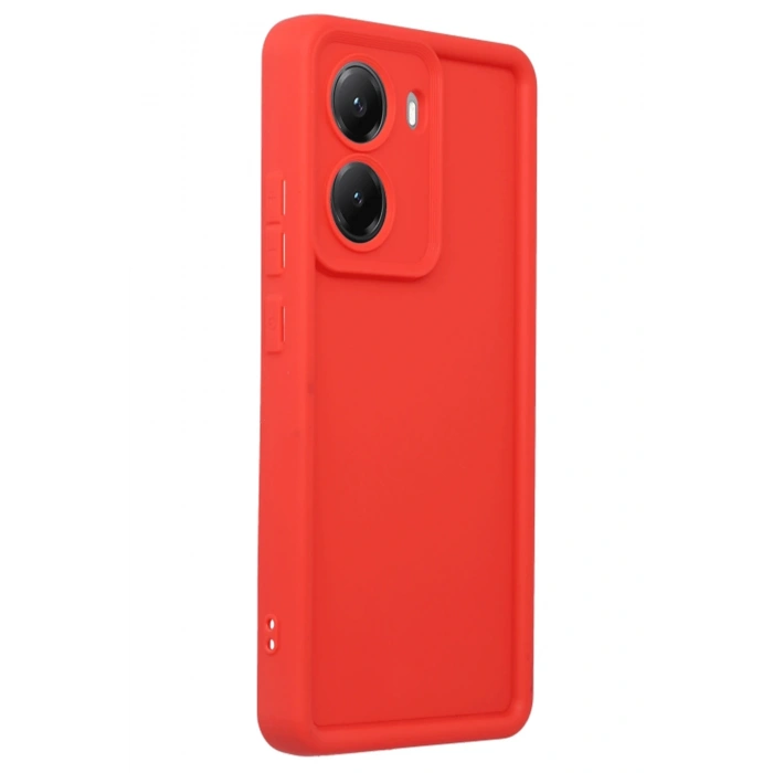 Mey İthalat®   Poco X7 Pro Viera Silikon - Kırmızı