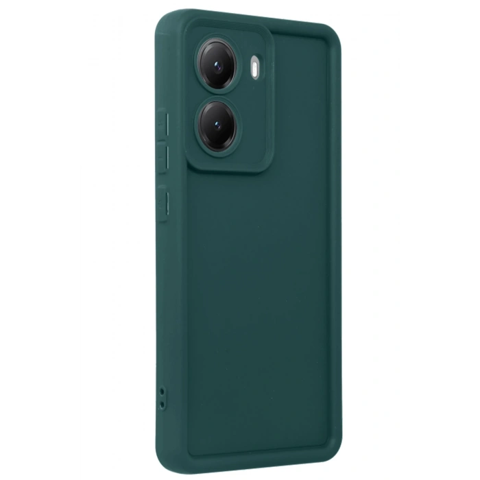 Mey İthalat®   Poco X7 Pro Viera Silikon - Koyu Yeşil