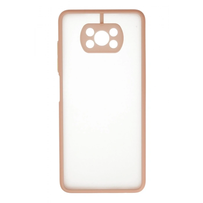 Mey İthalat®   Pocophone X3 Kılıf Montreal Silikon Kapak - Pembe