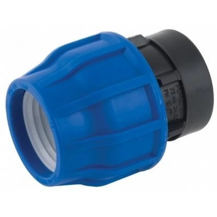 Mey İthalat® Poelsan Mavi 25X3/4 Kaplin Dişi Adaptör