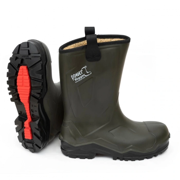 Mey İthalat® Pollyboot Power Rigger Çizme Çelik Burunlu 40 Numara