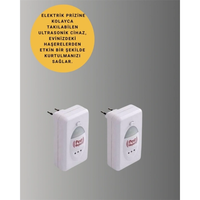 Mey İthalat® Prize Tak Çalıştır Kolay Kullanım – Etkili Haşere Uzaklaştırıcı
