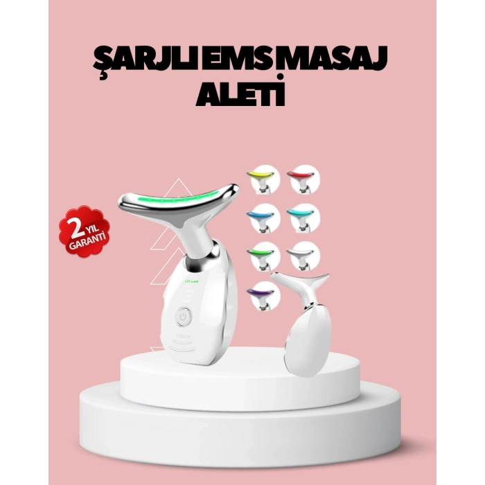 Mey İthalat® Profesyonel Sonuç Veren Ev Tipi Cilt Sıkılaştırma ve Gençleştirme Aleti