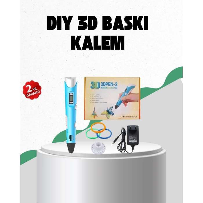Mey İthalat® Profesyonel ve Hobi İçin 3D Modelleme Kalemi