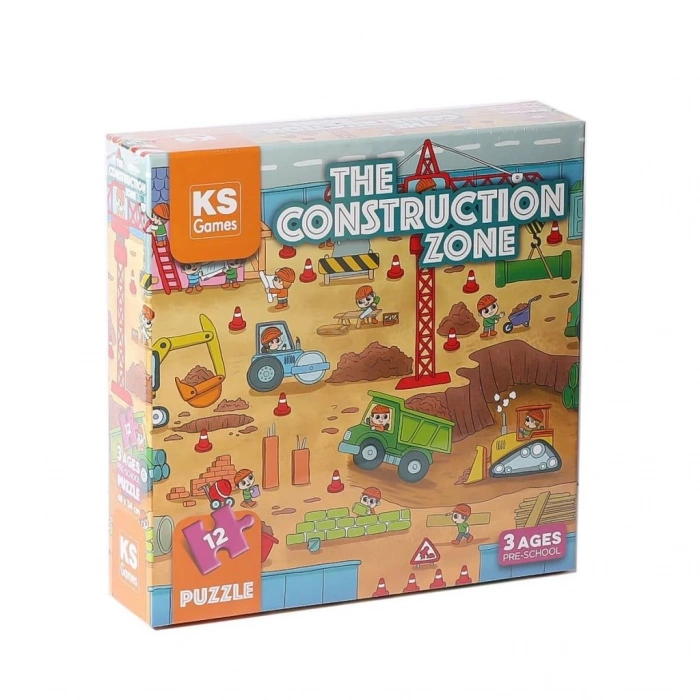 Mey İthalat® PRS 32704 The Construction Pre School Puzzle -
