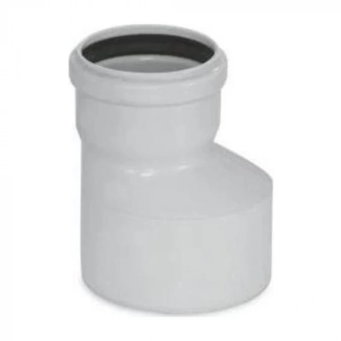 Mey İthalat® Pvc Atık Su Borusu Redüksiyon 125x75 mm 10 Adet