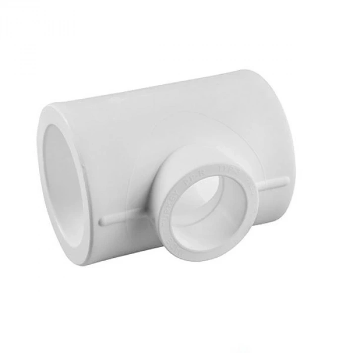Mey İthalat® Pvc Boru İnegal Te PPRC 32x25x32 mm 10 Adet