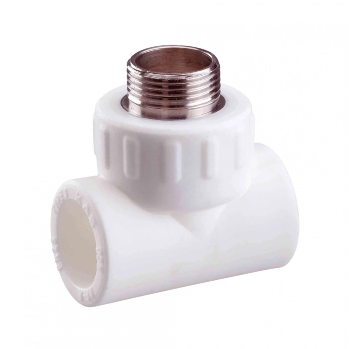 Mey İthalat® Pvc Boru PPRC Dış Dişli Te 25x1/2 10 Adet