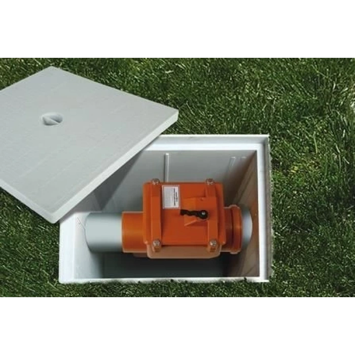 Mey İthalat® PVC Pissu Atıksu Çekvalfi 150 mm Kilitli