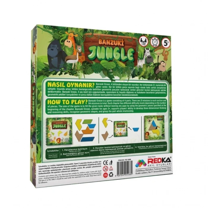 Mey İthalat® RD5767 Banzuki Jungle Oyunu
