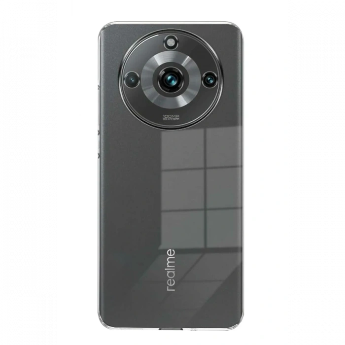 Mey İthalat®  Realme 11 Pro Kılıf Lüx Şeffaf Silikon