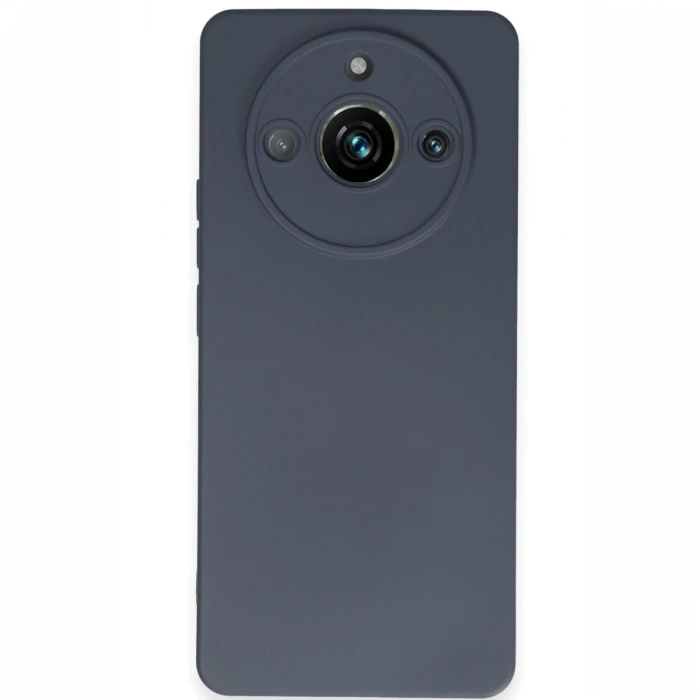 Mey İthalat®  Realme 11 Pro Kılıf Nano içi Kadife Silikon - Gri