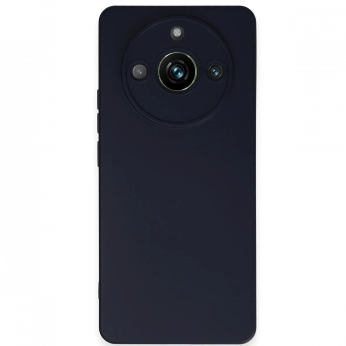 Mey İthalat®  Realme 11 Pro Kılıf Nano içi Kadife Silikon - Lacivert