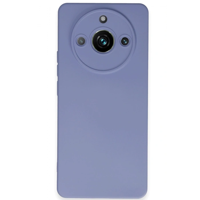 Mey İthalat®  Realme 11 Pro Kılıf Nano içi Kadife Silikon - Lila