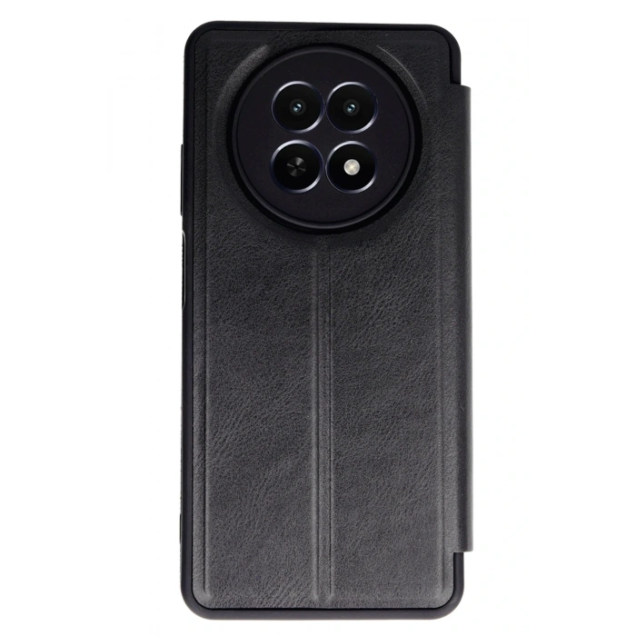Mey İthalat®  Realme 12 5G Kılıf Flip Cover - Siyah