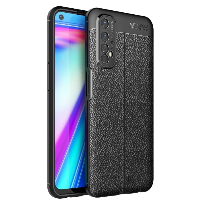 Mey İthalat®  Realme 7 Kılıf Auto Focus Kapak - Siyah