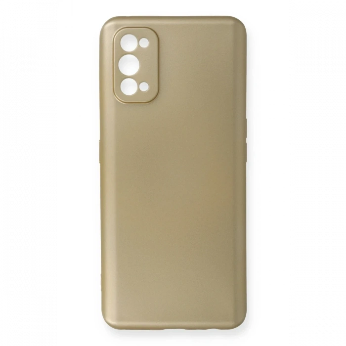Mey İthalat®  Realme 7 Pro Kılıf First Silikon - Gold