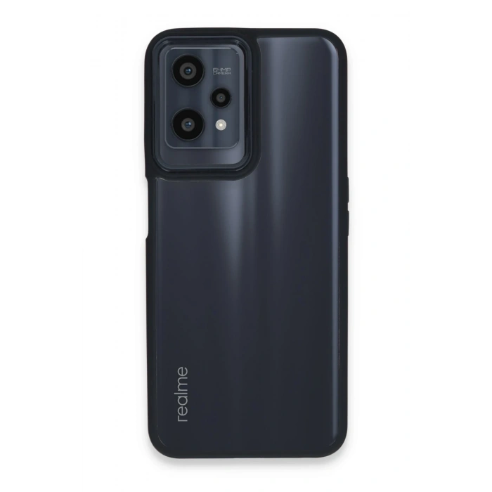 Mey İthalat®  Realme 9 Pro 5G Kılıf Dora Kapak - Siyah