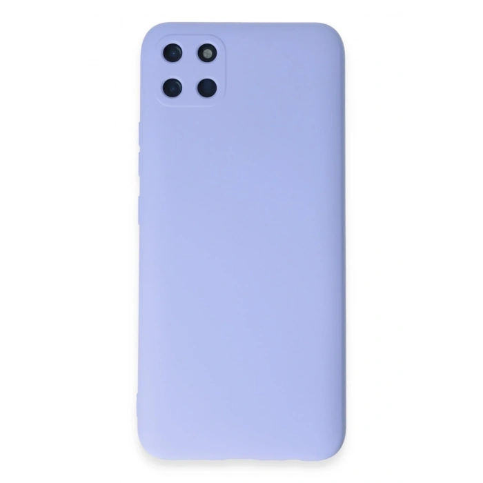 Mey İthalat®  Realme C11 Kılıf Nano içi Kadife Silikon - Lila