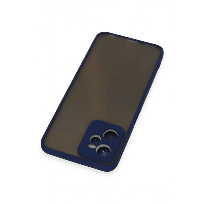 Mey İthalat®  Realme C35 Kılıf Montreal Silikon Kapak - Lacivert