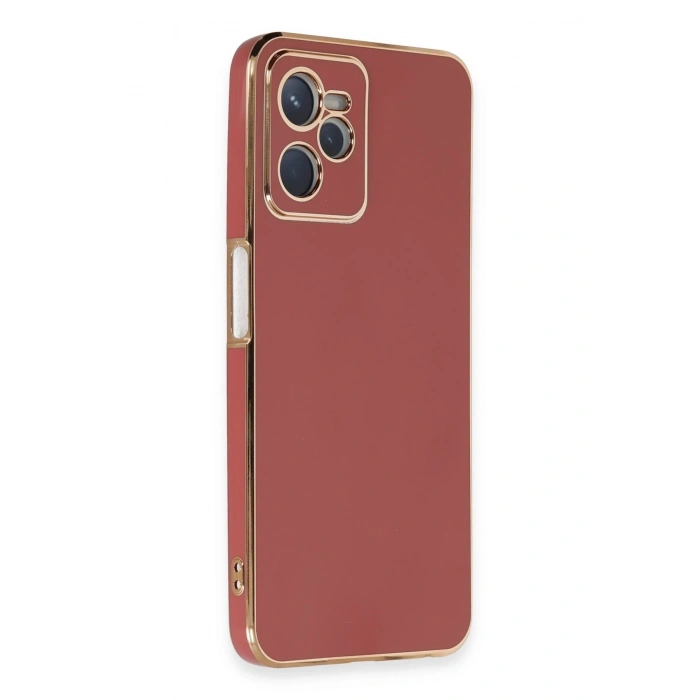 Mey İthalat®  Realme C35 Kılıf Volet Silikon - Kırmızı