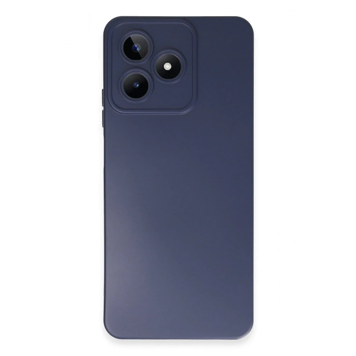 Mey İthalat®  Realme C53 Kılıf Nano içi Kadife Silikon - Lacivert
