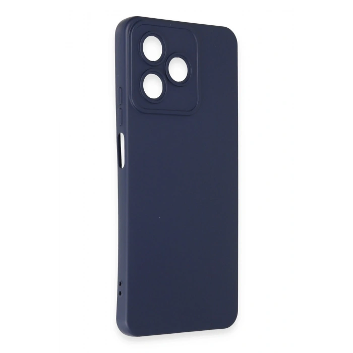 Mey İthalat®  Realme C53 Kılıf Nano içi Kadife Silikon - Lacivert