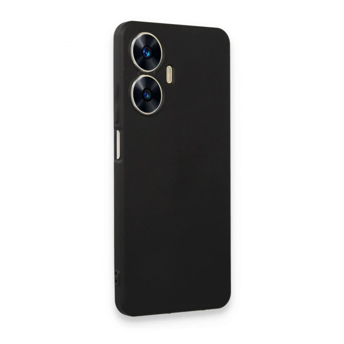 Mey İthalat®  Realme C55 Kılıf First Silikon - Siyah