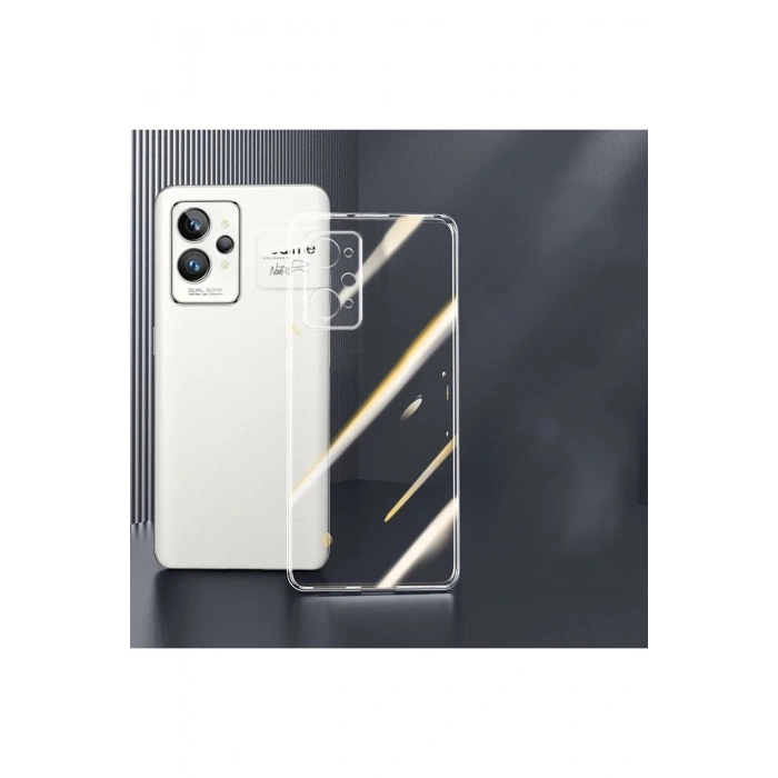 Mey İthalat®  Realme GT2 5G Kılıf Lüx Şeffaf Silikon