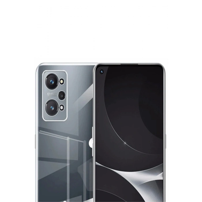 Mey İthalat®  Realme GT2 Pro 5G Kılıf Lüx Şeffaf Silikon