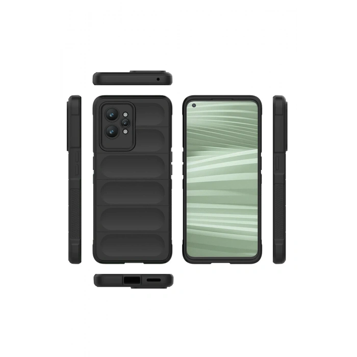 Mey İthalat®  Realme GT2 Pro 5G Kılıf Optimum Silikon - Bordo