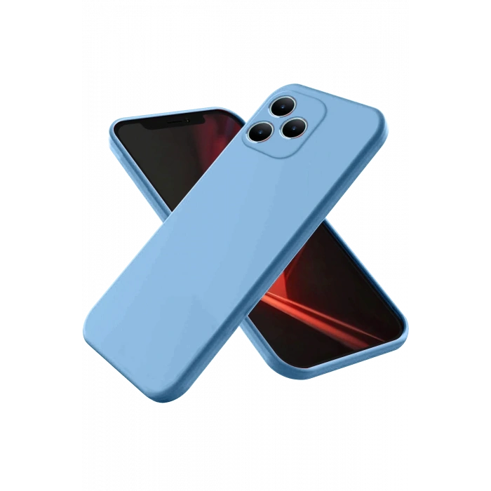 Mey İthalat®  Realme Note 50 4G Kılıf First Silikon - Mavi