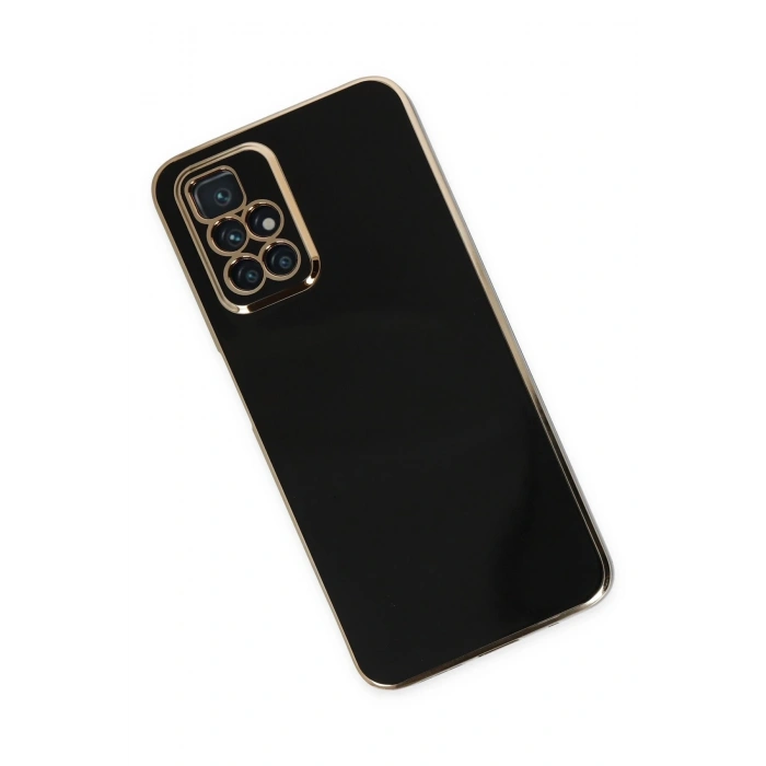 Mey İthalat®   Redmi 10 2022 Kılıf Volet Silikon - Siyah