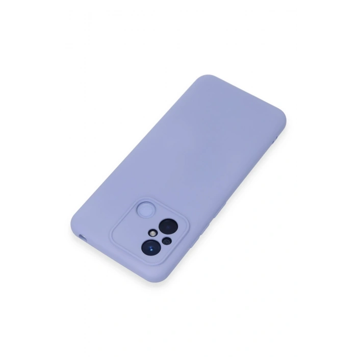 Mey İthalat®   Redmi 12C Kılıf Nano içi Kadife Silikon - Lila