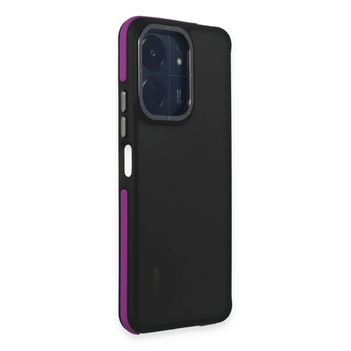 Mey İthalat®   Redmi 13C Harvel Kapak - Derin Mor