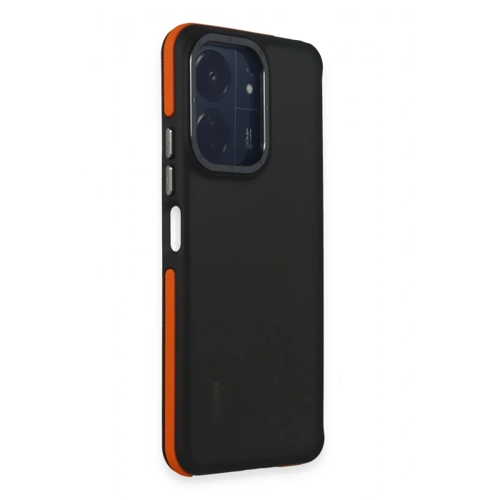 Mey İthalat®   Redmi 13C Harvel Kapak - Turuncu