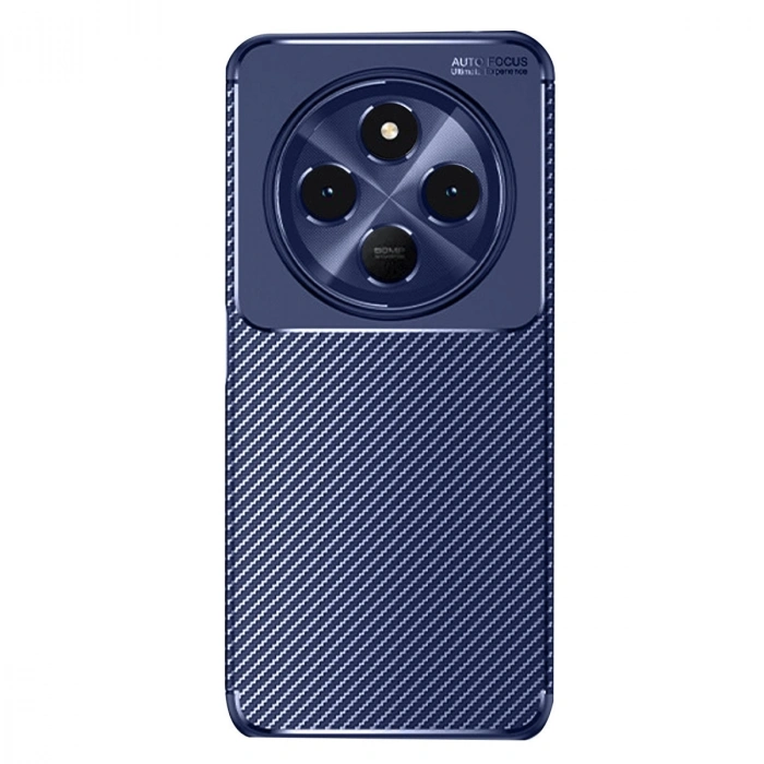 Mey İthalat®   Redmi 14C Kılıf Auto Focus Karbon Kapak - Lacivert