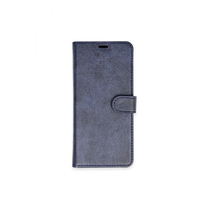 Mey İthalat®   Redmi 14C Kılıf Trend S Plus Kapaklı Kılıf - Lacivert