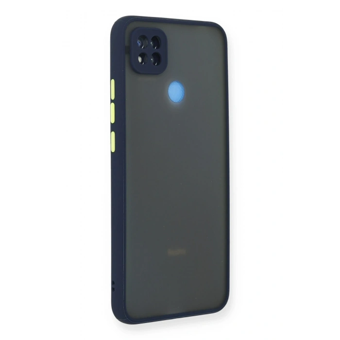 Mey İthalat®   Redmi 9C Kılıf Montreal Silikon Kapak - Lacivert